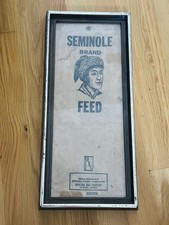 Seminole Brand Feed Valdosta GA DBC Vintage Dowling Bag Co Framed Advertising picture