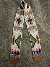 Vintage 1950's or 60's Native American Handmade Thunderbird  Beaded 17