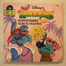 WUZZLES: HOPPOPOTAMUS GOES TO HOLLYWUZ /BOOK & RECORD / STAN FREBERG /DISNEY 394 picture
