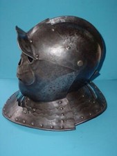 Antique Savoyard Helmet Replica of The Original Totenkopf Close Helmet picture