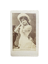 American Actress Estelle Clayton CDV Vintage Antique Photo picture