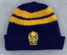 vintage c3po Star Wars Collection acrylic knit beanie hat picture