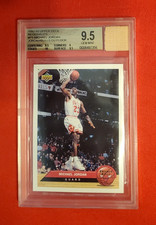 1992-93 Upper Deck McDonald's #P5 MICHAEL JORDAN Bulls Floor BGS 9.5 Gem Mint 💎 picture