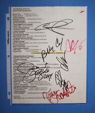 Autographed Signed EXERIENCE HENDRIX Concert Set List Billy Cox Eric Johnson +5 picture