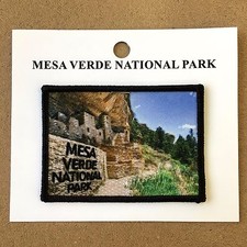 Official Mesa Verde National Park Souvenir Patch Cliff Palace Colorado picture