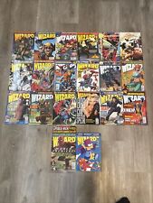 Lot Of 20 Vintage Wizard Comics Magazines Some Rare 1 Sealed picture