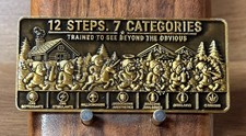 DRE 2026 IDTS Conference Anaheim CA Rectangular Challenge Coin M#23 picture