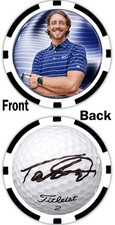 TOMMY FLEETWOOD *** GOLF LEGEND  - COMMEMORATIVE POKER CHIP  ***SIGNED*** picture