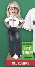 2026 Mel Robbins Boston Red Sox Bobblehead Let Them FENWAY PARK EXCLUSIVE NIB picture