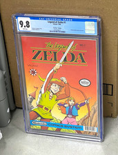 Legend of Zelda #1 CGC 9.8 No Price Variant 1990 Valiant Nintendo Comics WHITE picture