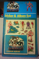 Z1) Vintage Taiwan Skeletor, He Man Master of The Universe Sticker & Album Set picture