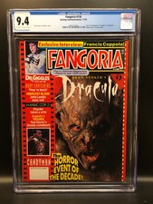 Fangoria Magazine #118 11/92 - Bram Stoker's Dracula - CGC 9.4 picture