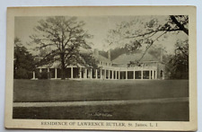 ca 1920s NY Postcard Long Island St James Lawrence Butler Residence house home picture
