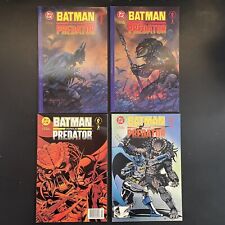 Batman vs Predator 1-3 BOTH Premium Variants Suydam Prestige comic lot DC 1991 picture