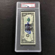 Charlie Sheen Signed Dollar Bill PSA/DNA Slabbed Auto Grade 10 picture