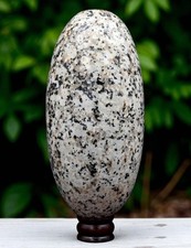 GIANT 295MM Granodiorite Crystal Lingam Energy Healing Chakra Gemstone HomeDecor picture