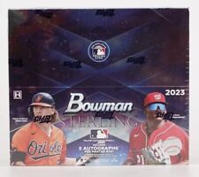 2023 Bowman Sterling Baseball Hobby Box Factory Sealed New  picture