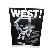 1972 Jerry West Los Angeles Lakers The Equitable Page Vintage Print Ad 70s picture