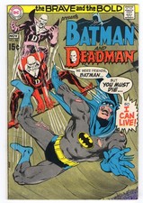 Brave And The Bold 86 1969 DC Comics F- 5.5 Batman Deadman *Neal Adams Art* picture