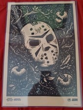 SDCC 2025 EXCLUSIVE Jason Universe 12x18” Art Sweet Revenge Attack Peter Rare picture