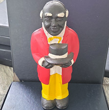 Vintage 1970s Cast Iron Uncle Mose Coin Bank. picture