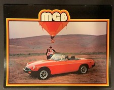 Mint Original 1979 MG MGB Factory Sales Catalog Brochure - 8 Pages picture