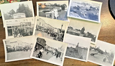 10 Vintage 1950s Mackinac Island MI Photos Burdicks Main St Bridge Fort Horses picture