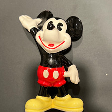Disney Mickey Mouse Waving Figurine Made in Japan 3-4.9