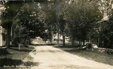 1951 North Woodstock Connecticut residential Street RPPC Postcard 25-11414 picture