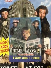 VINTAGE Wax Pack 1992 Topps Home Alone 2 Factory Sealed Pack 8 Cards & 1 sticker picture