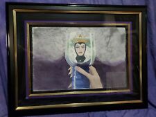 DISNEY SNOW WHITE-THE QUEEN - ORIGINAL FRAMED WATERCOLOR SIGNED BY PATRICK BLOCK picture