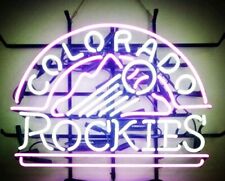 CoCo Colorado Rockies Logo Beer Neon Sign Light 24