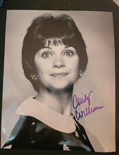 CINDY WILLIAMS SIGNED 8X10 PHOTO LAVERNE AND SHIRLEY FEENEY W/COA+PROOF RARE WOW picture