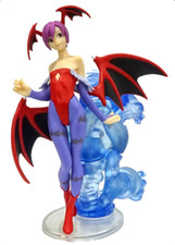 BANDAI Namco × Capcom Gashapon Figure Darkstalkers Lilith With Lord Raptor picture