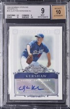 2006 BOWMAN STERLING #BSP-CK CLAYTON KERSHAW BGS 9 picture
