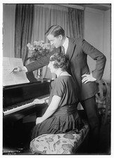 Photo:Galli-Curci at Piano with Man, ca. 1915-1920 picture
