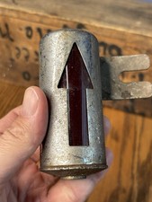Vintage Original Blinker Arrow Electric Housing Oil Had Early Auto Arrow Metal picture