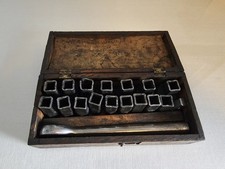 Vintage Peerless Wrench Co Socket Set With Ratchet And Wood Box picture
