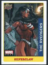 Silverclaw Sticker Parallel Card #74 From 2020 Upper Deck Marvel Ages  picture