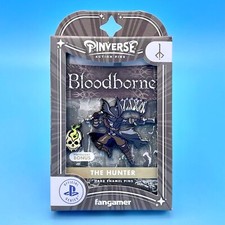PINVERSE Bloodborne Hunter Enamel Figure Pin Set Pack + Trading Card + Stickers picture