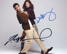 Debra Messing Eric McCormack WILL & GRACE Signed 10x8 Photo OnlineCOA AFTAL picture