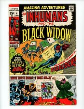 Amazing Adventures #4 Comic Book 1971 VG/FN Marvel Black Widow picture