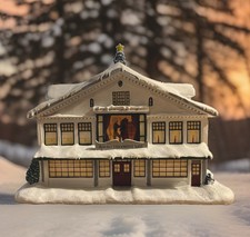 🎄Hawthorne Village Norman Rockwell Christmas Village Rockwells Studio NEW🎄READ picture