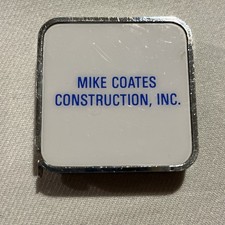 Barlow Advertising Tape Measure Mike Coates Construction Inc 74 inches picture