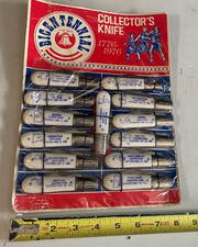 Barlow pocketknife Collection Vintage Bicentennial Colonial Knife lot of 13 picture