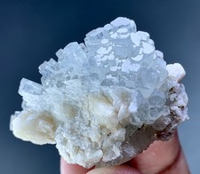 Beautiful Cluster Of Aquamarine Crystal Specimen From Skardu Pakistan 75 Carat picture