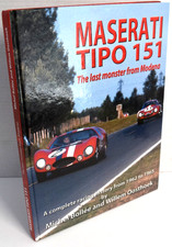 Maserati TIPO 151 The Last Monster from Modena by *Bollee & Oosthoek* *SIGNED* picture