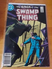 Saga of the Swamp Thing #21 Newsstand (1984) VF/NM Alan Moore Anatomy Lesson Key picture