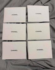 BRAND NEW 6 AUTHENTIC CHANEL WHITE NOTE CARDS & ENVELOPES THANK YOU PARTIES picture