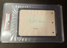 Robert E Burns Signed I Am A Fugitive From A Chain Gang PSA DNA Writer Autograph picture